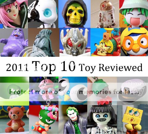 2011 Top 10 Toy Reviewed on Open the Toy